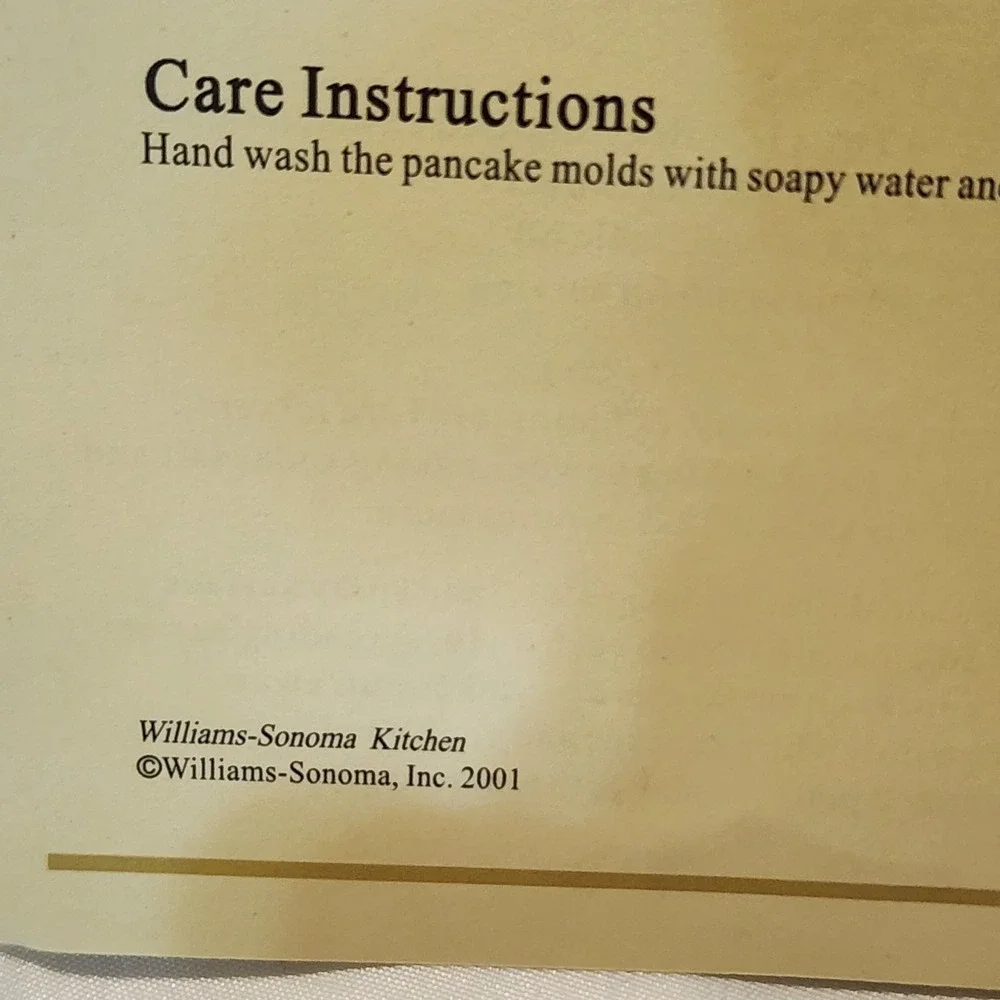Circus‎ Pancake Molds Seal Lion Elephant Non-Stick 2001 Original Box